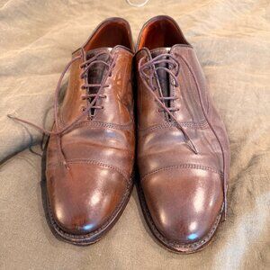 Allen Edmonds Park Avenue Shell Cordovan Oxford Dress Shoe Brown, Size 11D